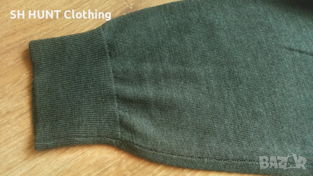 Dressmann 100% Extra Fine Merino Wool размер L / XL блуза 100% Мерино вълна - 1935, снимка 5 - Екипировка - 53192491