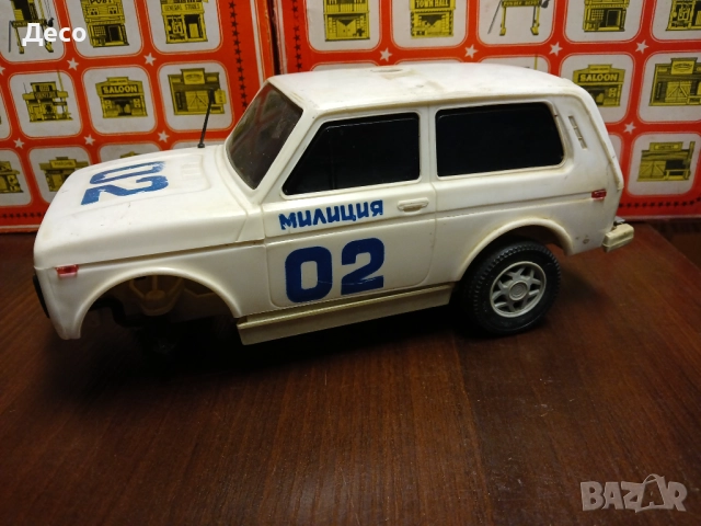 LADA-NIVA Стара руска играчка., снимка 4 - Колекции - 51433072