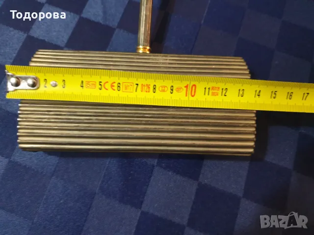 Старинен аристократичен уред за почистване на маса, снимка 4 - Антикварни и старинни предмети - 47905464