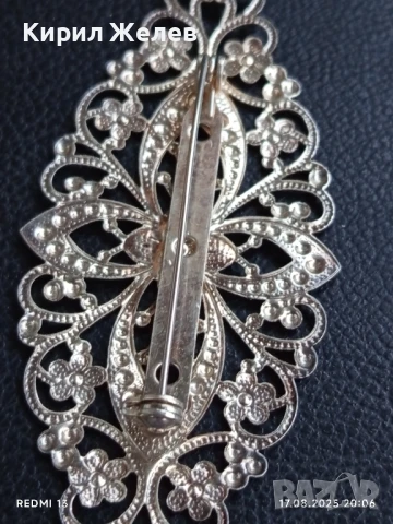 ФИЛИГРАННА ОРНАМЕНТИКА БРОШКА МНОГО КРАСИВА СТИЛЕН ДИЗАЙН 47030, снимка 6 - Други - 51395817