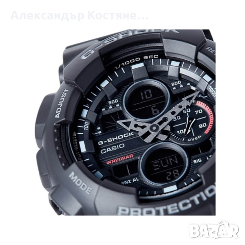 Мъжки часовник Casio G-Shock GA-140-1A1ER, снимка 4 - Мъжки - 44655761