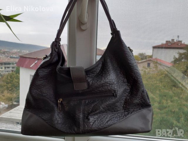Дамска чанта тъмно сив цвят, снимка 9 - Чанти - 34417881