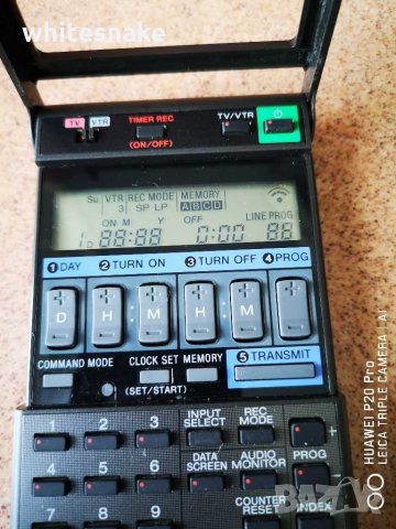 Sony RM-V656A Original remote for TV/VCR/DVR, Дистанционно , снимка 5 - Други - 29071369