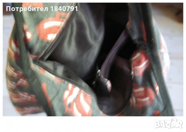 Платнена чанта Rolling Stones , снимка 3 - Чанти - 29270742