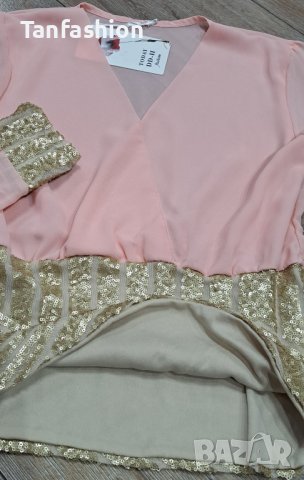 Уникална дамска нежна риза, снимка 6 - Ризи - 39840617