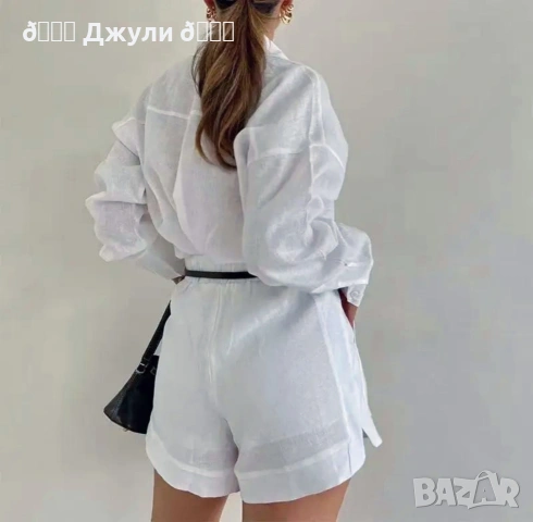 Разкошен ленен сет 🤍, снимка 2 - Комплекти - 54301147