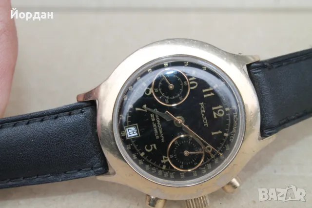 СССР часовник ''Полет'' хронограф, снимка 13 - Мъжки - 47903143