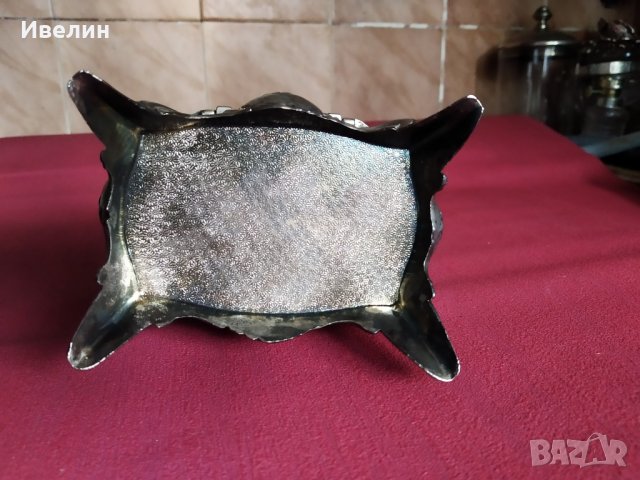 посребрена барокова кутия за бижута, снимка 5 - Антикварни и старинни предмети - 29707916