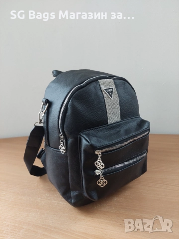 Guess дамска чанта тип раница дамска раница дамска раничка код 202, снимка 5 - Раници - 42820083