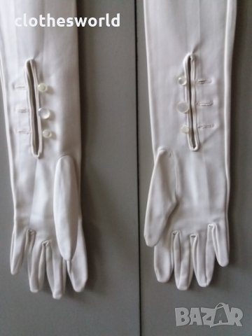 Автентични дамски ръкавици в ретро стил от началото на 20 век, снимка 10 - Ръкавици - 12021966