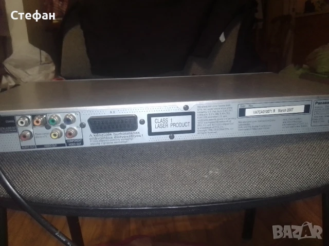 DVD player - Panasonic , снимка 10 - Плейъри, домашно кино, прожектори - 51174352