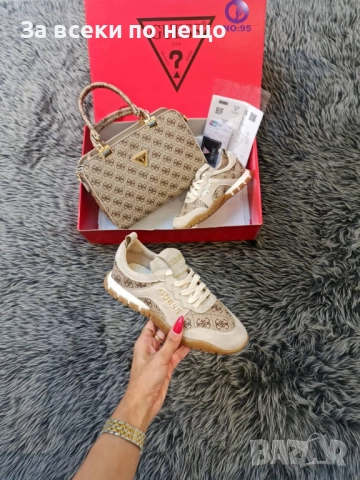 Guess Дамски Маратонки🔝Дамски Спортни Обувки Гес - Налични Различни Цветове Код SK204, снимка 6 - Маратонки - 52531547