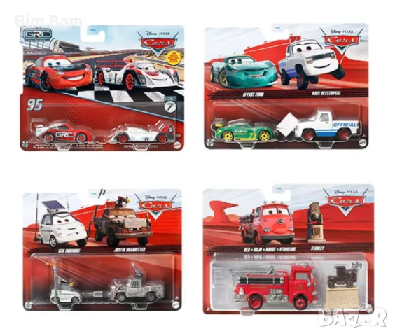 Колички Cars - Карс / Колите - комплекти, снимка 3 - Коли, камиони, мотори, писти - 56342183