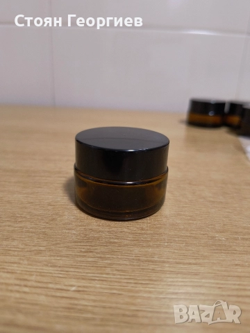 10 броя стъклени бурканчета за съхранение цената е за всички , снимка 2 - Други стоки за дома - 52794704