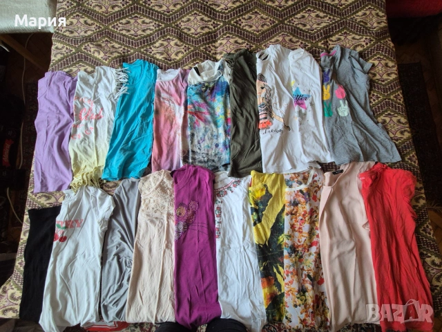 Блузи с къс ръкав размер 158-164, снимка 4 - Детски тениски и потници - 53915888