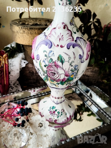 Порцеланова кана/ ваза, снимка 5 - Антикварни и старинни предмети - 51955876