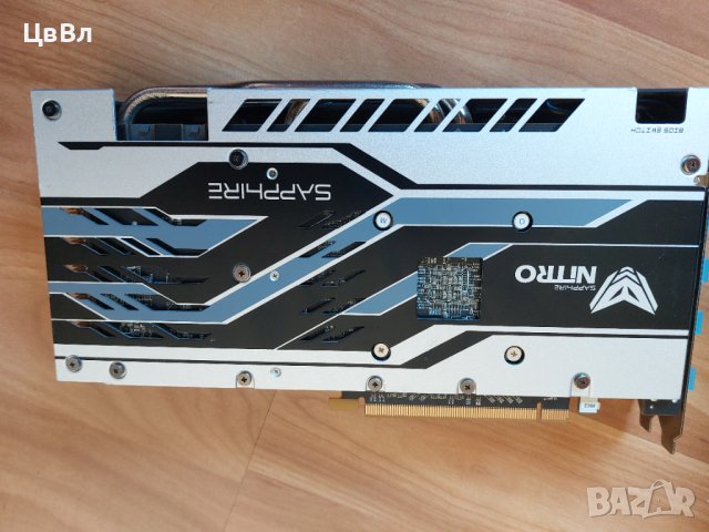 Видео карти SAPPHIRE RADEON RX 580 Nitro+ 4 GB, снимка 6 - Видеокарти - 42589684