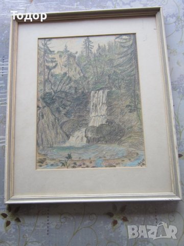 Картина графика подписана 1958