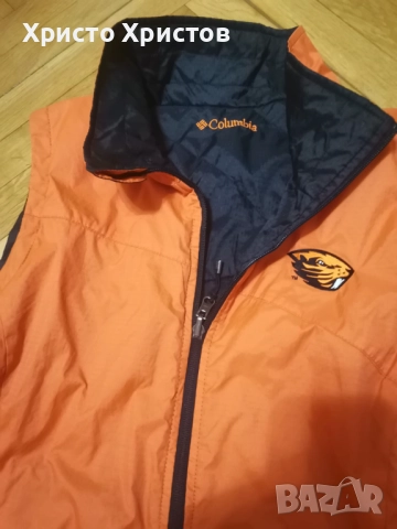 Дамски двулицев елек COLUMBIA Размер ХЛ, снимка 6 - Якета - 52532177