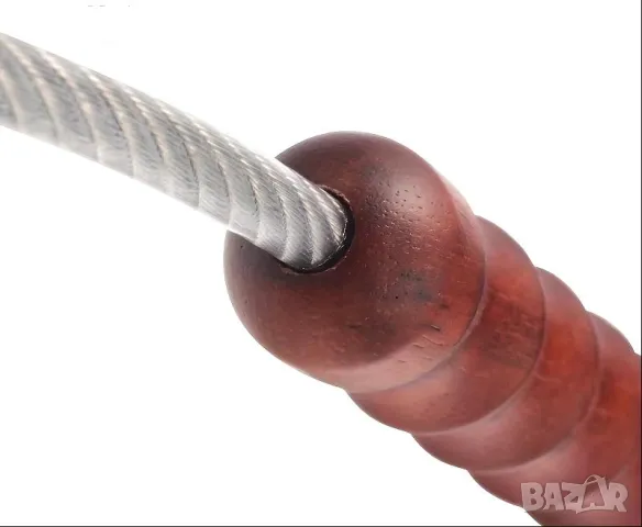 Висококачествен Тактически Камшик за Самозащита от Кована Стомана Защита от Кучета Само-Оцеляване, снимка 5 - За кучета - 47510245