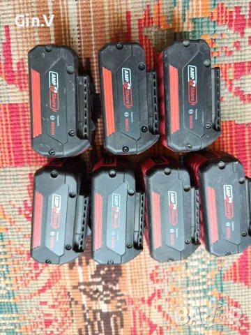 Батерия Bosch 18V 5Ah Amp Share няколко налични 48€/бр, снимка 2 - Други инструменти - 56153130
