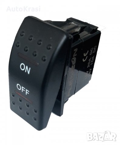 Копче/ бутон за вграждане за различни светлини (универсално) / надпис "ON/OFF" - C00514