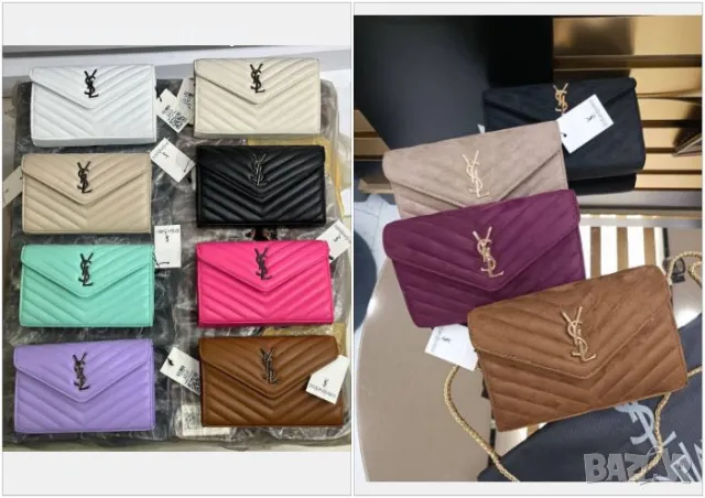 Yves Saint Laurent Дамска Чанта - Налични Различни Цветове Код D2189