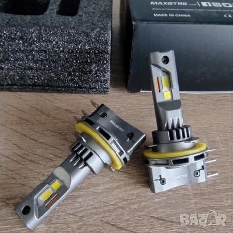 Лед крушки H15 LED | Canbus 6500K, 30000LM | Гаранция 1 година, снимка 11 - Аксесоари и консумативи - 54154391