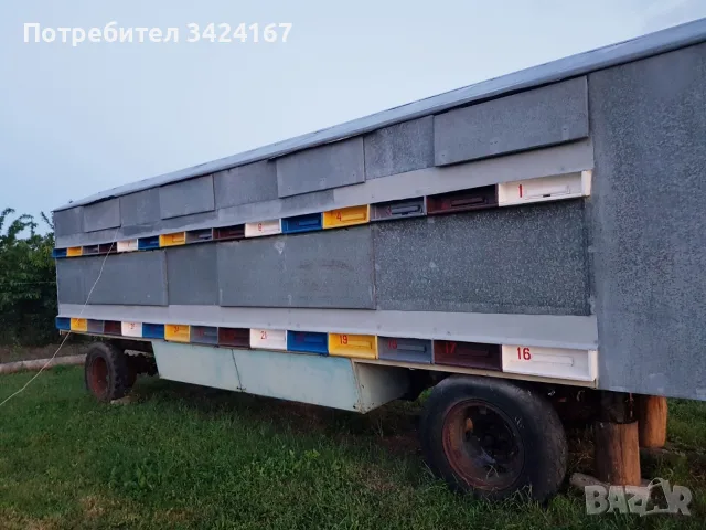 Фургон за подвижно пчеларство и цялостно оборудване