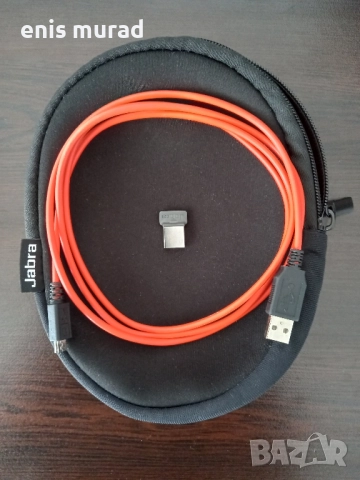 Jabra Evolve 65 – безжични професионални слушалки с микрофон, USB/Bluetooth, снимка 4 - Слушалки за компютър - 51947158