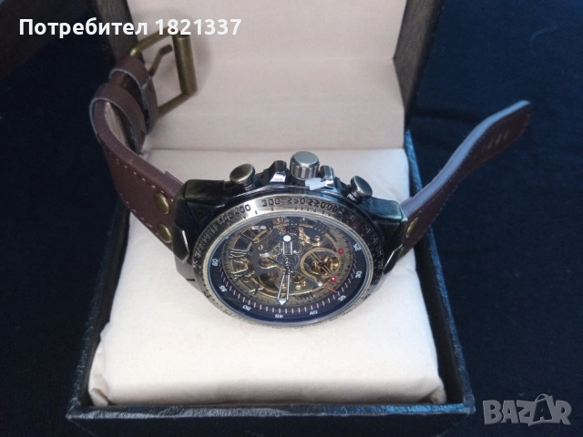 Механичен мъжки часовник , снимка 3 - Мъжки - 52343171