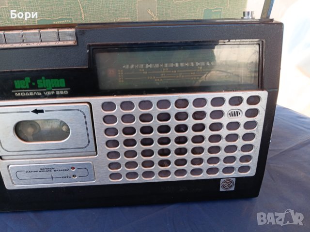 VEF-sigma, снимка 3 - Радиокасетофони, транзистори - 44394641