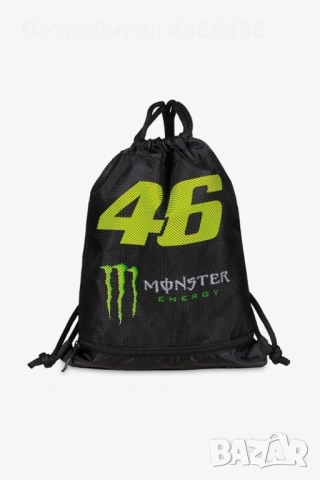 VR46 Monster Energy 46 раница – официален MotoGP аксесоар – Valentino Rossi стил