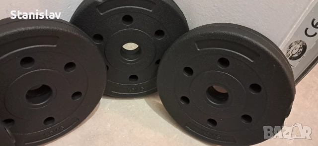 Тежести за дъмбели, снимка 3 - Фитнес уреди - 51481985