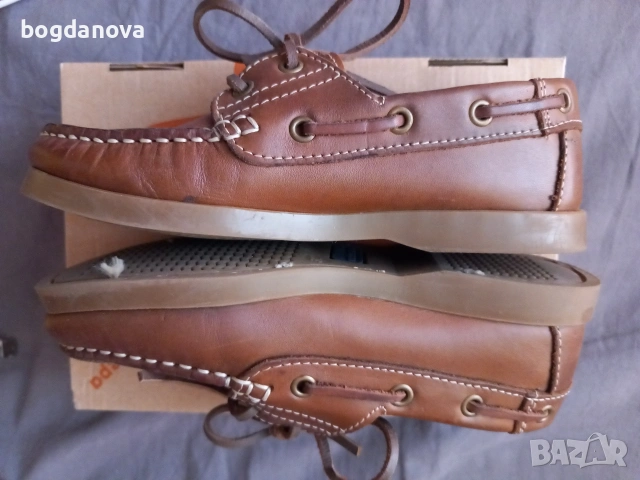 Затворени детски обувки от естествена кожа, снимка 6 - Детски обувки - 53998452