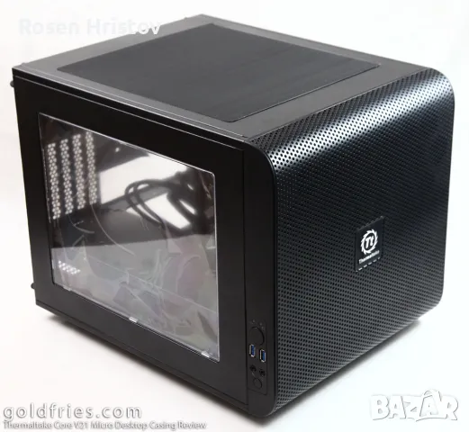 Thermaltake Core V21 Micro Chassis., снимка 1 - Захранвания и кутии - 48909990