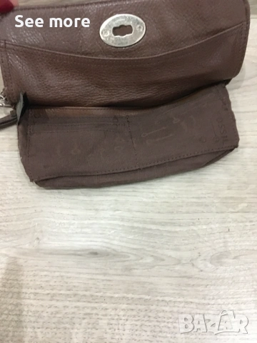 FOSSIL портфейл клъч естествена кожа, снимка 8 - Портфейли, портмонета - 54003307