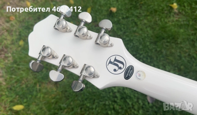 Epiphone Jerry Cantrell Prophecy Les Paul Custom Bone White, снимка 8 - Китари - 52247073