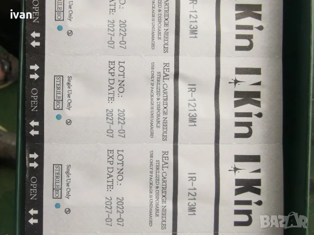 Real 90 броя  игли за татуировки.  9 различни вида , снимка 5 - Друго оборудване - 49929410