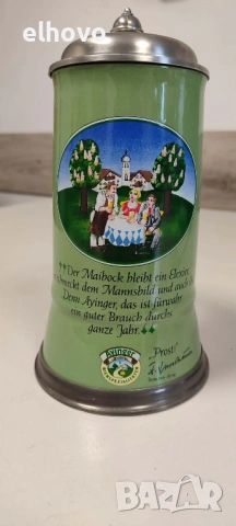 Немска керамична халба#3