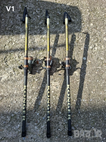 КОМПЛЕКТ 3бр. ВЪДИЦИ "KONGER"+1подарък