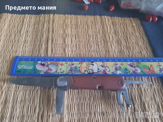 Швейцарско джобно ножче венгер  Wenger delemont 1945, снимка 2 - Ножове - 52097089