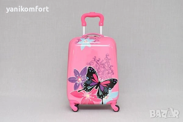 Детски куфар за момиче , снимка 6 - Куфари - 48665433