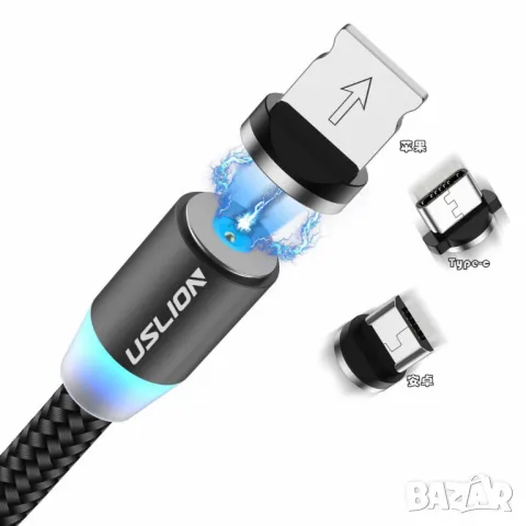 Магнитен кабел  , снимка 3 - USB кабели - 50382487