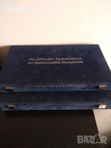 Немска кутия за съхранение на монети 2 бр., снимка 5 - Нумизматика и бонистика - 42748114