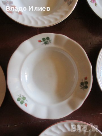 Чинии порцеланови различни видове в добро състояние, снимка 8 - Чинии - 37958926