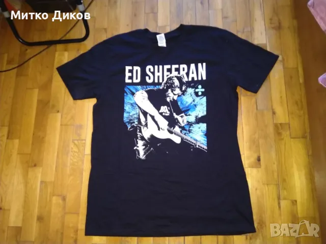 Ed Sheeran Divide World Tour маркова тениска Гилдан размер Л, снимка 2 - Тениски - 49498255