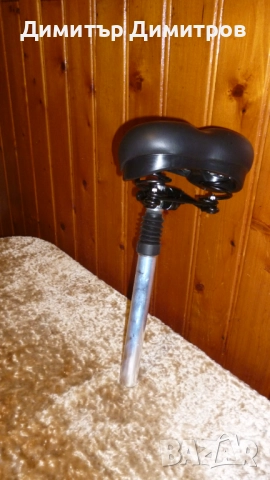 Велосипедна седалка с амортисьорно колче., снимка 3 - Части за велосипеди - 52336270