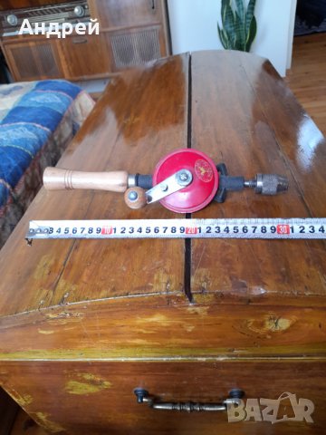 Стара бормашина,дрелка,маткап #6, снимка 6 - Антикварни и старинни предмети - 34039035