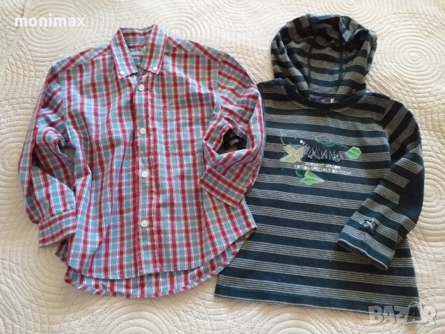 Суичър  , риза , блуза H&M 104 / 110 , снимка 4 - Детски анцузи и суичери - 42255024